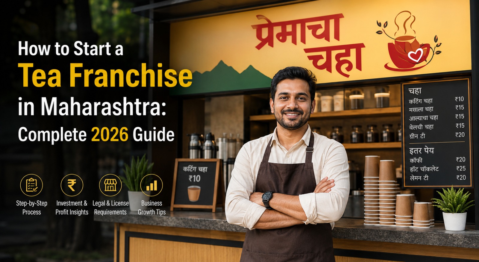 How to start a tea franchise in Maharashtra complete 2026 guide